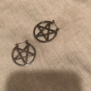 Pamela Love Pentagram Earrings